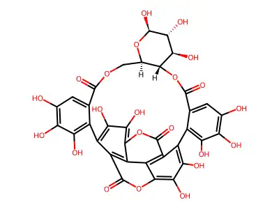 石榴苷 structure
