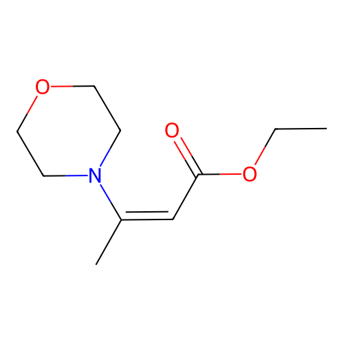 3-Morpholin-4-yl-but-2-enoic acid ethyl ester structure