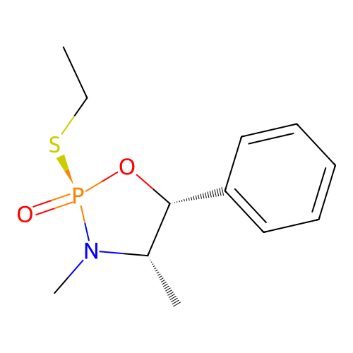 C12-H18-N-O2-P-S structure