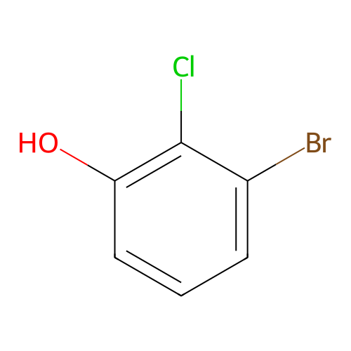 3-Bromo-2-chlorophenol structure