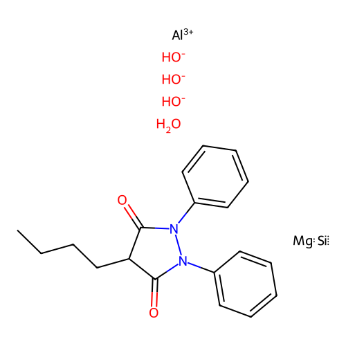 Butazolidine alka structure