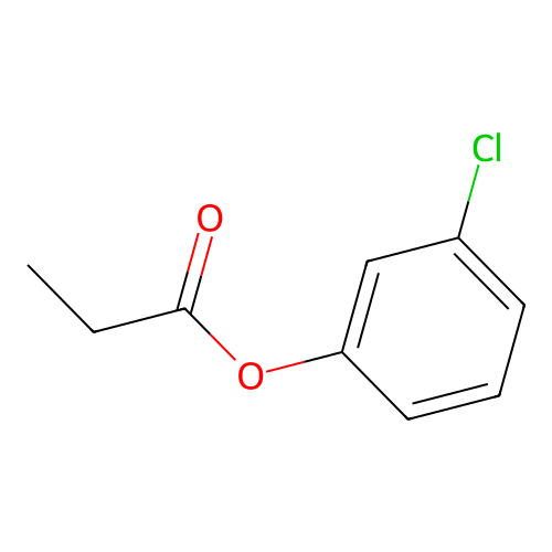 3-Chlorophenyl propionate structure