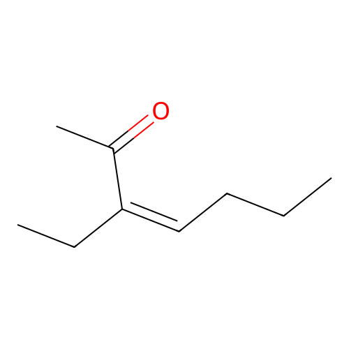 3-Ethylhept-3-en-2-one structure