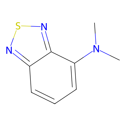 2,1,3-Benzothiadiazol-2(S(sup IV))-4-amine, N,N-dimethyl- structure