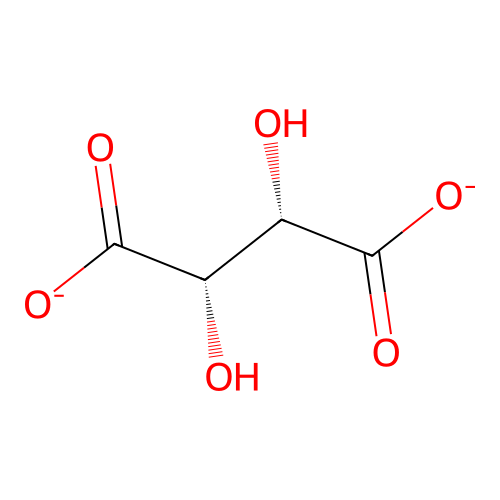 D-Tartrate structure