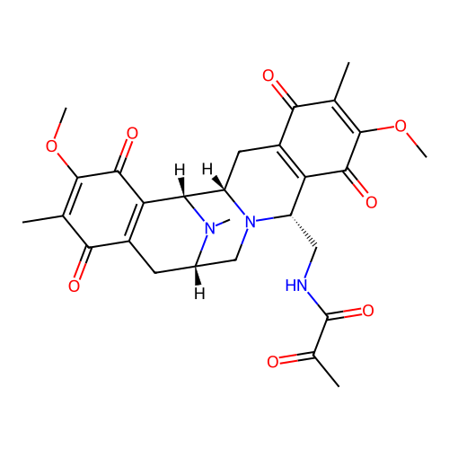 Saframycin B structure