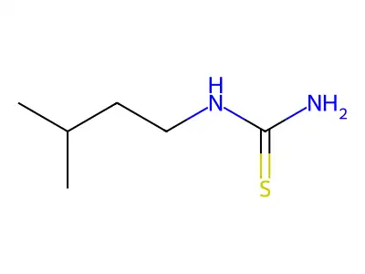 (3-Methyl-butyl)-thiourea structure