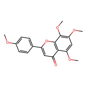 6-Demethoxytangeretin structure