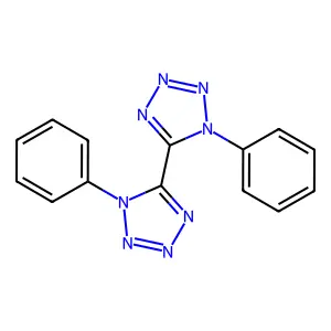 5,5'-Bi-1H-tetrazole, 1,1'-diphenyl- structure