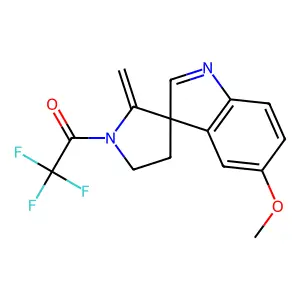 Trifluoroacetyl melatonin structure