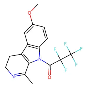 6-Methoxyharmalan PFP structure