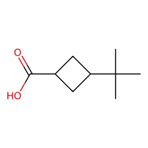 3-叔丁基环丁烷甲酸 structure