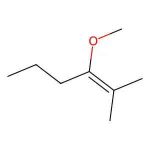 2-Methyl-3-methoxy-2-hexene structure