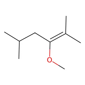 2,5-Dimethyl-3-methoxy-hexene structure