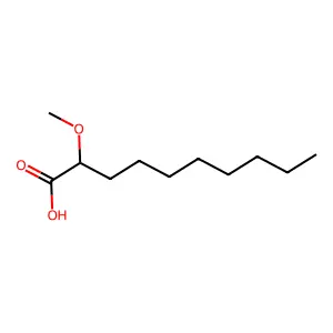 2-Methoxydecanoic acid structure