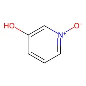 吡啶-3-醇-1-氧化物 structure