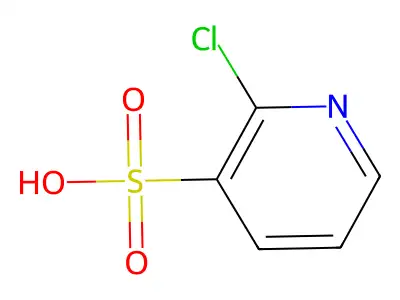 2-Chloropyridine-3-sulfonic acid structure