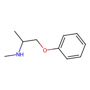 N-methyl-1-phenoxypropan-2-amine structure