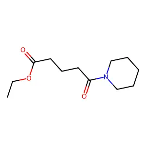 Ethyl 5-oxo-5-(piperidin-1-yl)pentanoate structure