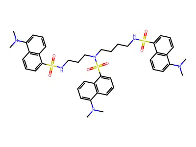 DANSYLSPERMIDINECRYSTALLINE structure