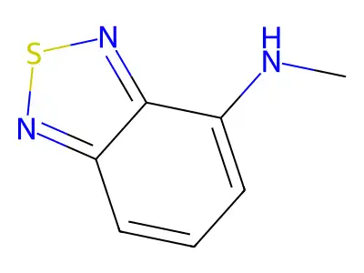 N-methyl-2,1,3-benzothiadiazol-4-amine structure