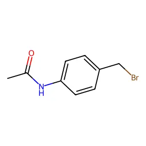 Acetamide, N-(4-(bromomethyl)phenyl)- structure