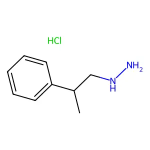 苯异丙肼盐酸盐 structure