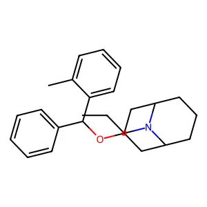 9-Azabicyclo(3.3.1)nonane, 3-alpha-(o-methyldiphenylmethoxy)-9-propyl- structure