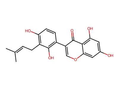 Licoisoflavone A structure