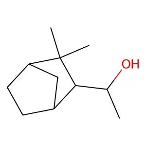 Bicyclo(2.2.1)heptane-2-methanol, alpha,3,3-trimethyl- structure