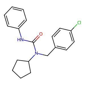 戊菌隆 structure