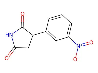 3-(3-Nitrophenyl)-2,5-pyrrolidinedione structure