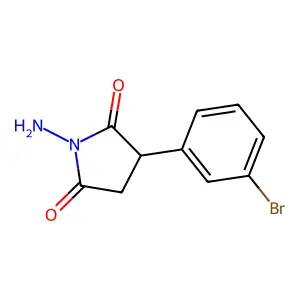 3-chloro-4-(3-methyl-5-oxo-4,5-dihydro-1H-pyrazol-1-yl)benzenesulfonic acid structure