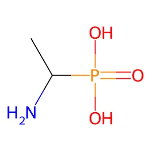 (S)-(1-aminoethyl)phosphonic acid structure