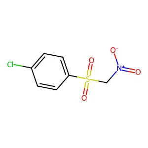4-Chlorophenylsulphonylnitromethane structure