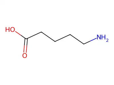 5-氨基戊酸 structure