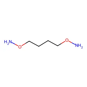 O-delta-Aminooxybutylhydroxylamine structure