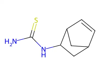 n-Bicyclo(2.2.1)hept-5-en-2-ylthiourea structure