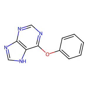 6-phenoxy-7H-purine structure