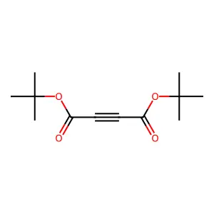 Di-tert-butyl 2-butynedioate structure