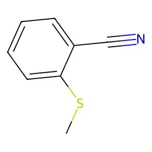 2-(Methylthio)benzonitrile structure