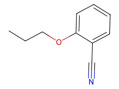 2-Propoxybenzonitrile structure
