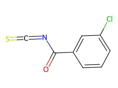 3-Chlorobenzoyl isothiocyanate structure