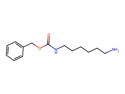 1-Amino-6-phenylmethoxycarbonylamino-hexane structure