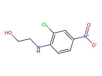 2-(2-Chloro-4-nitroanilino)ethanol structure
