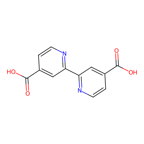 2,2'-Bipyridine-4,4'-dicarboxylic acid structure