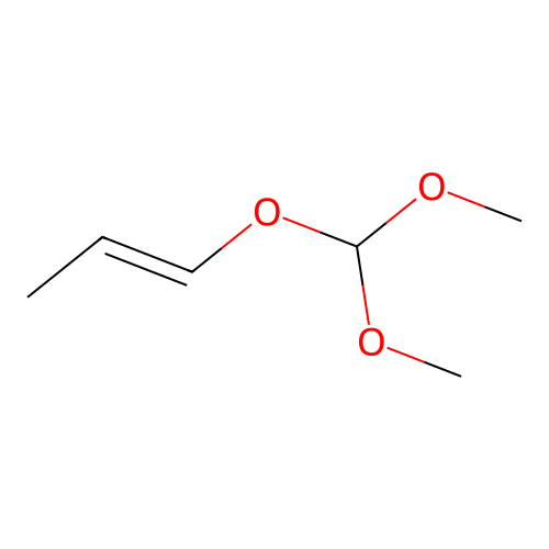 Dimethyl(E)-1-propenyl orthoformate structure