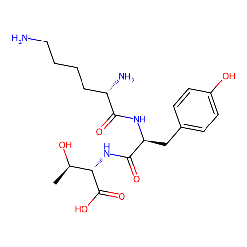 Lys-Tyr-Thr structure
