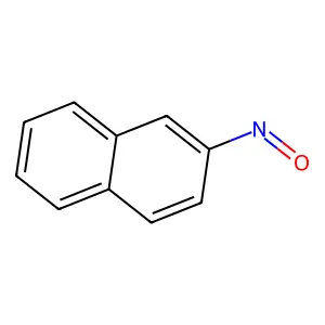 2-Nitrosonaphthalene structure