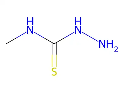 N-Methylhydrazinecarbothioamide structure